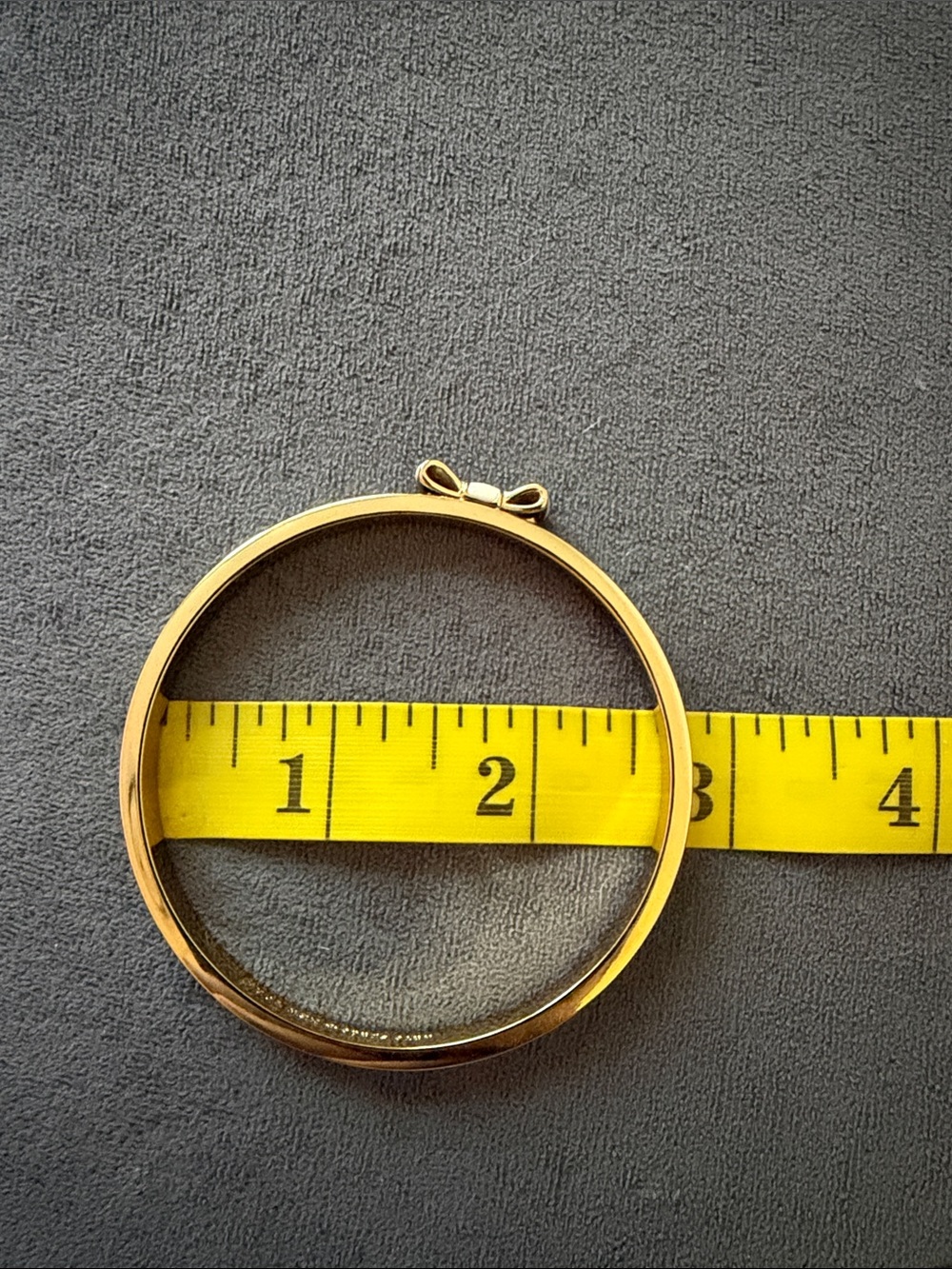 kate spade Gold and Cream Bangle Bracelet Set - Picture 3 of 5